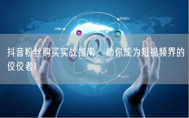 抖音粉丝购买实战指南，助你成为短视频界的佼佼者！