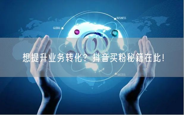 想提升业务转化？抖音买粉秘籍在此！