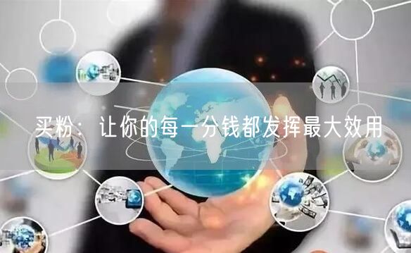 买粉：让你的每一分钱都发挥最大效用