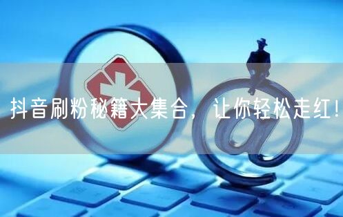 抖音刷粉秘籍大集合，让你轻松走红！