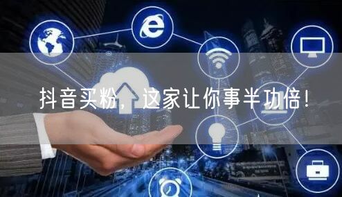 抖音买粉，这家让你事半功倍！