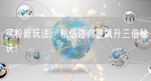 买粉新玩法：私信咨询量飙升三倍秘诀！