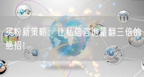 买粉新策略：让私信咨询量翻三倍的绝招！